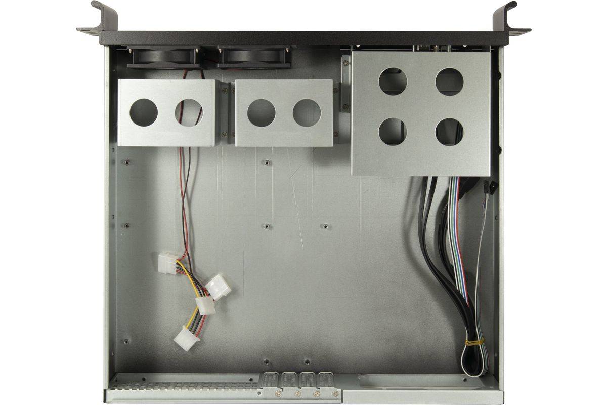 Inter-Tech IPC 2U-K240L - Rack-Montage - 2U - micro ATX - keine Spannungsversorgung (ATX)