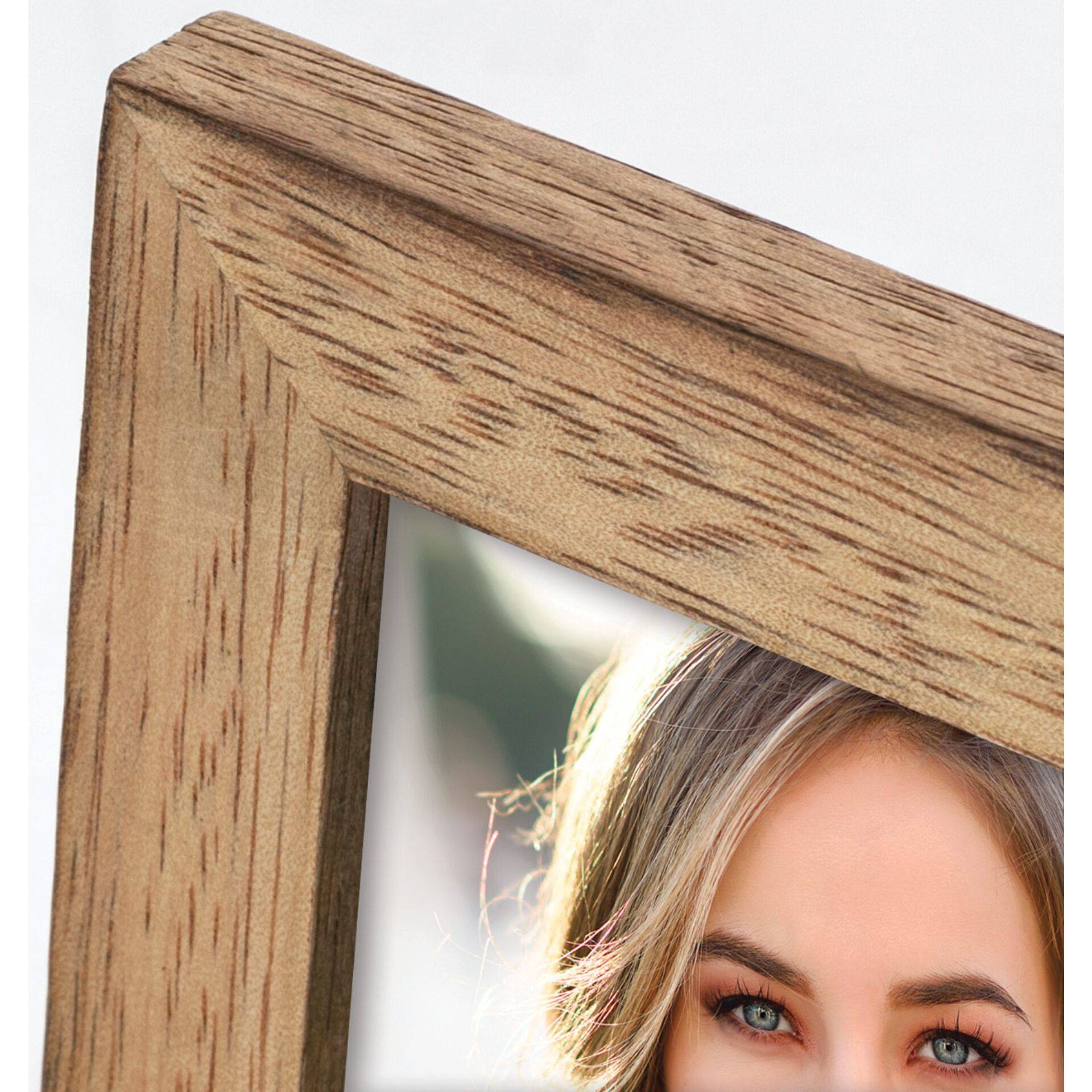 Zep CORNICE ANZIO, MDF-Platten, Holz, Braun, Einzelbilderrahmen, Tisch, 13 x 18 cm, 205 mm