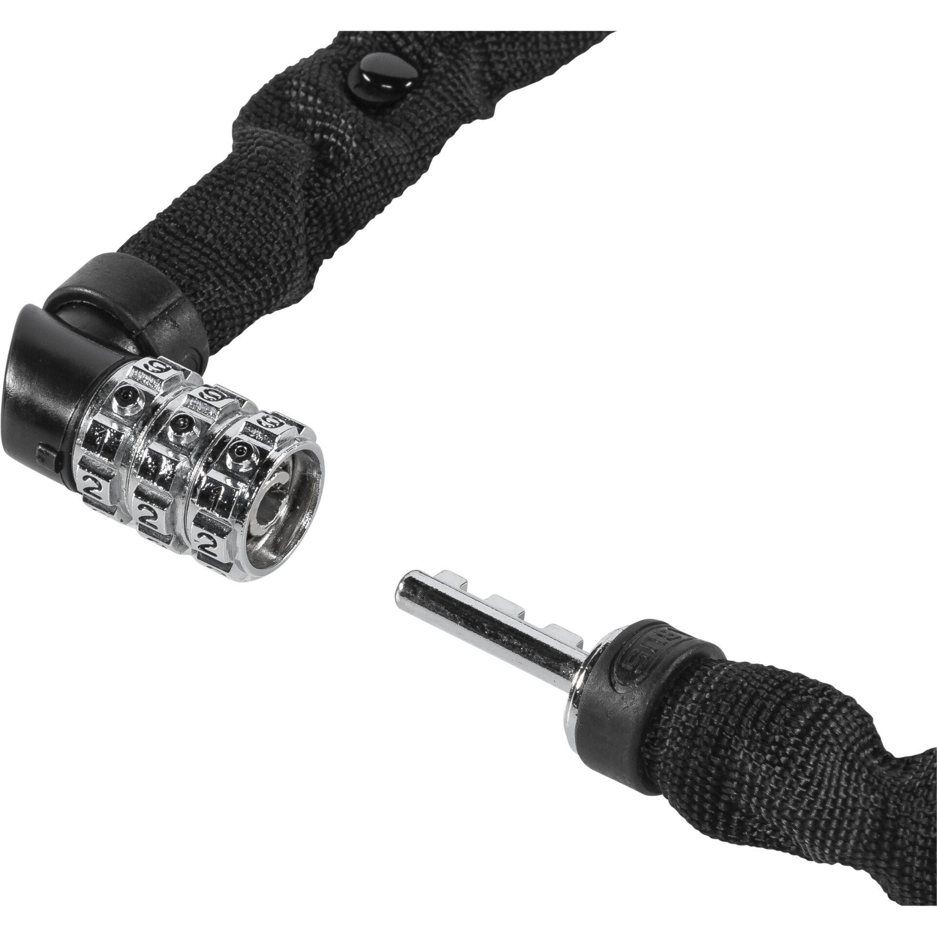 ABUS 1200 Web 110cm Kettenschloss mit Zahlenschloss