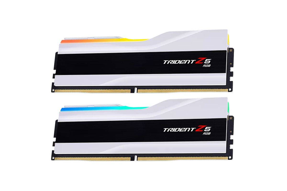 G.Skill DIMM 32 GB DDR5-6000 2x 16 Dual-Kit weiss Trident DDR5 CL36 1,35 V 2