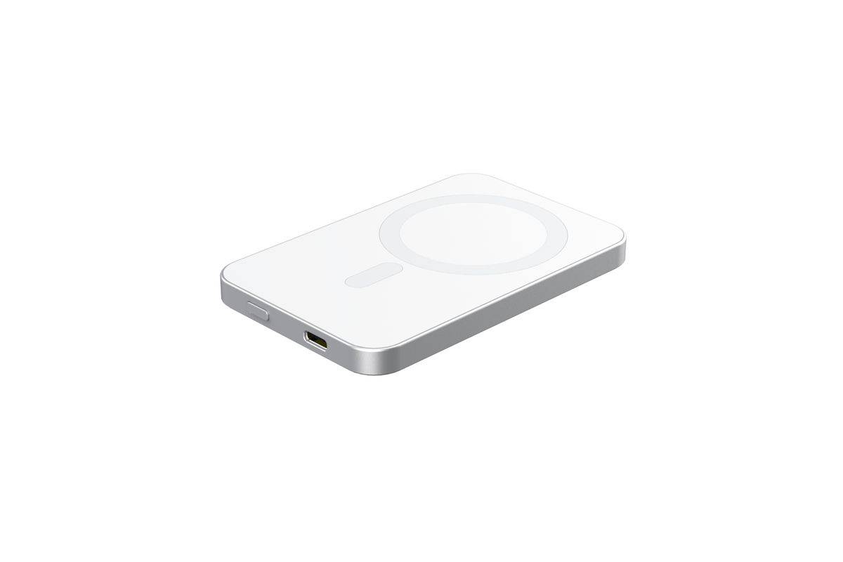 RealPower Powerbank PB-5000 MAG silber 5.000mAh Multimedia-Technik Powerbanks