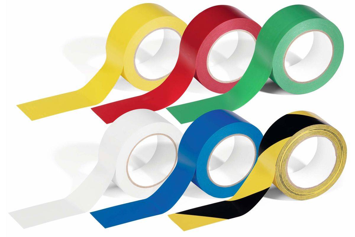 DURABLE Duraline Basic Bodenmarkierungsband 50 mm x 33 m grün 104405