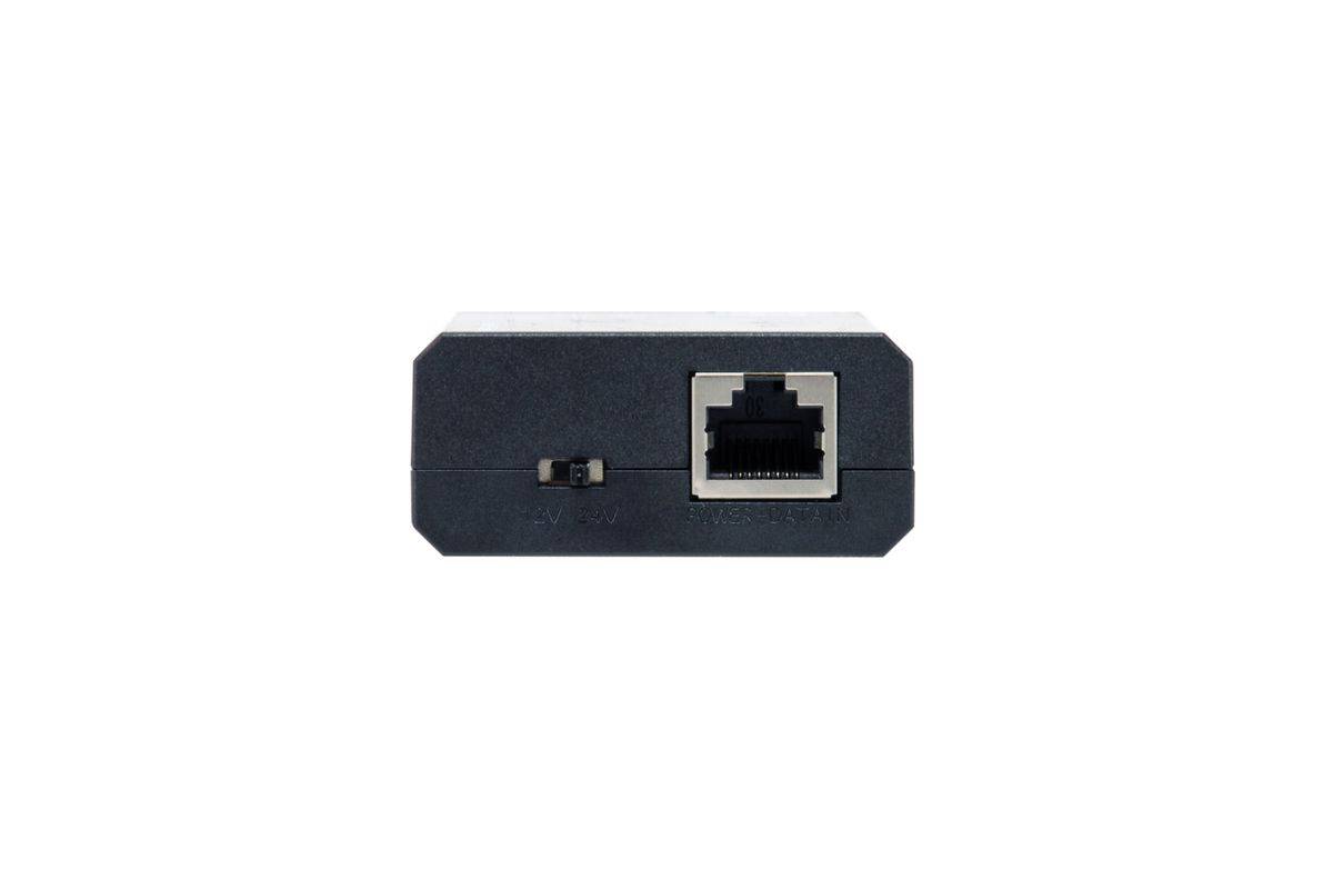 LevelOne Gigabit IEEE802.3bt PoE Splitter, IEEE 802.3af, IEEE 802.3at, IEEE 802.3bt, 10/100/1000Base-T(X), Schwarz, Chin