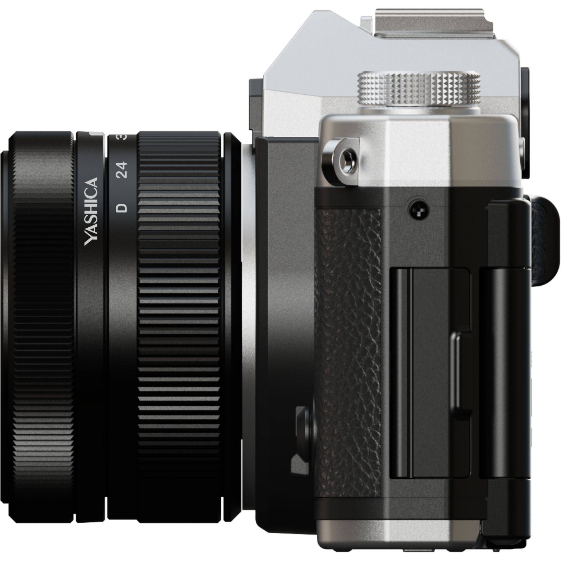 Yashica FX-D 300, 50 MP, 8192 x 6144 Pixel, 1/1.56", CMOS, 4K Ultra HD, Schwarz