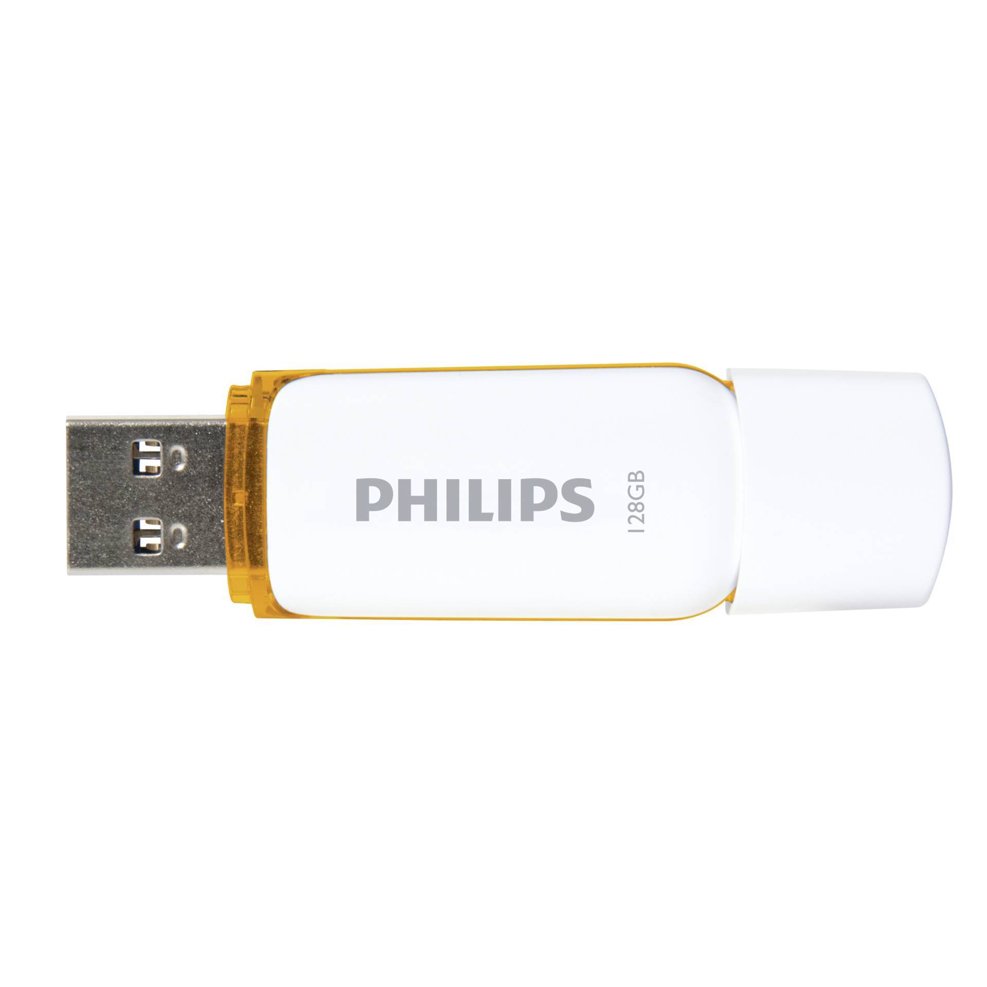 Philips FM12FD70B Snow edition 2.0 USB-Flash-Laufwerk 128 GB USB Schneeweiß