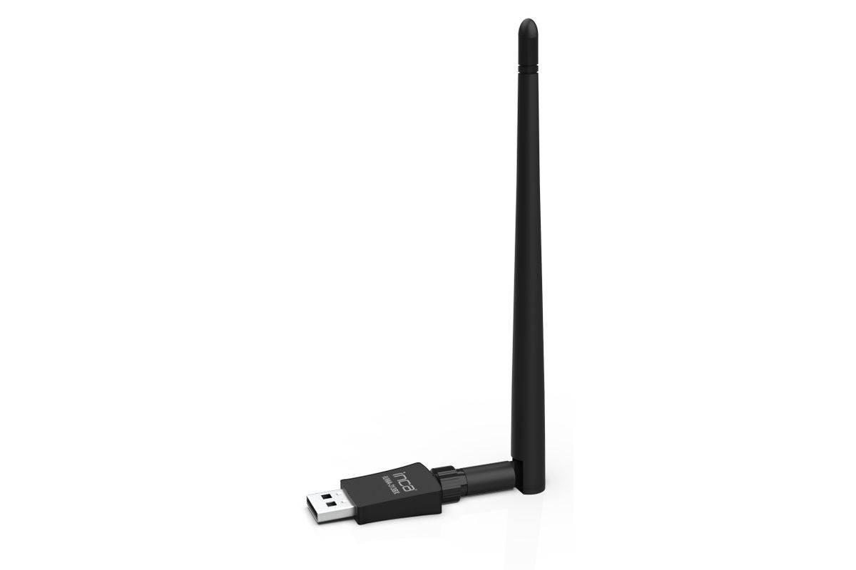 INCA IUWA-300X - 5 dBi - 2.4 - 2.4835 GHz - 5 dBi - Schwarz - USB - 1 Stück(e) -