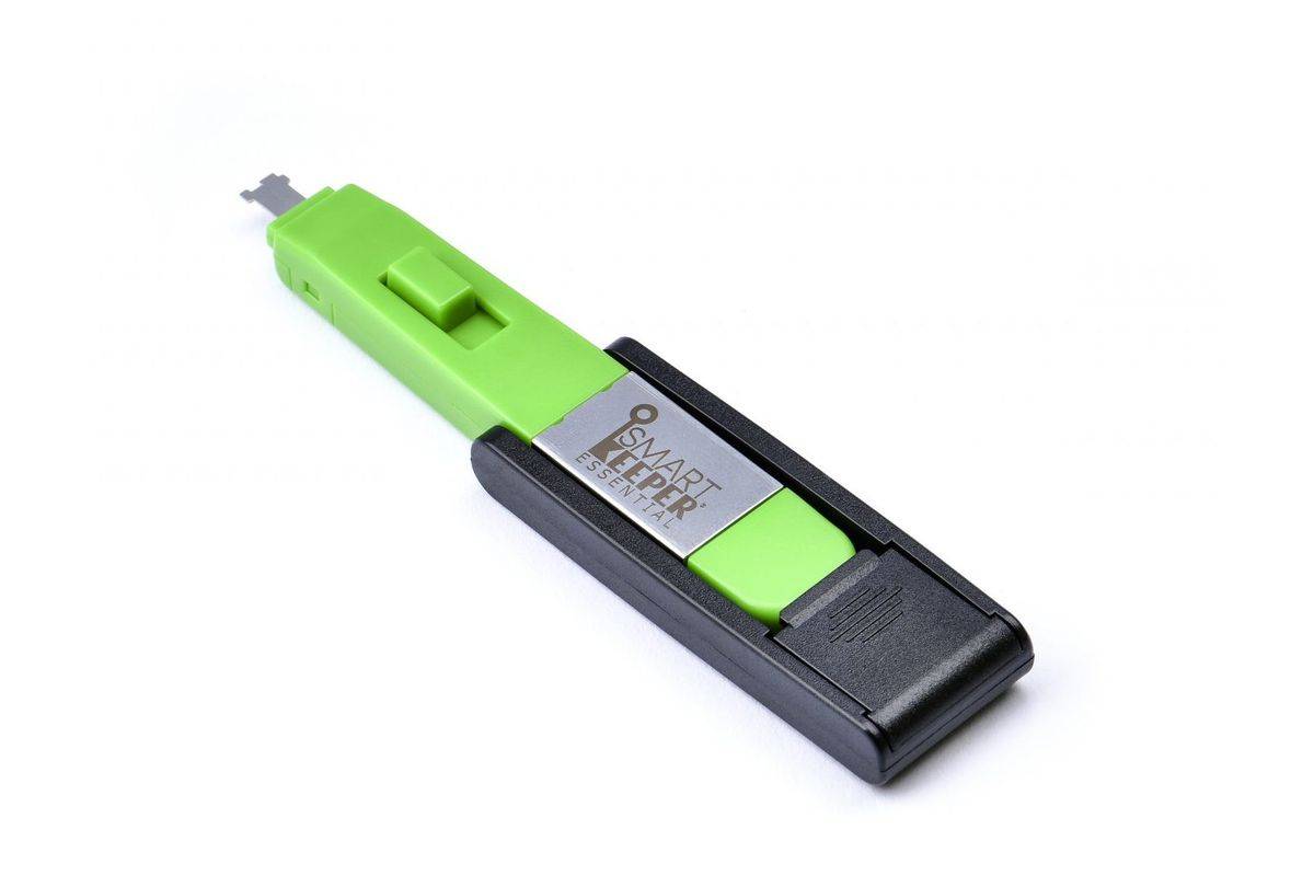 SMART KEEPER - Mini""DisplayPort"" Blocker grün 4 Stk.+Key