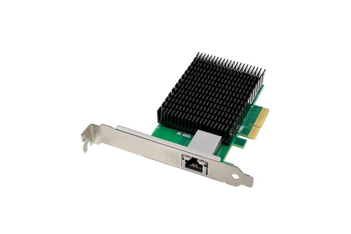 10-Gigabit PCIe-Netzwerkkarte, 1xRJ45 Aktive Netzwerkkomponenten Netzwerkkarte GNC-0210