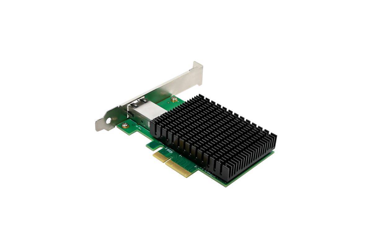 10-Gigabit PCIe-Netzwerkkarte, 1xRJ45 Aktive Netzwerkkomponenten Netzwerkkarte GNC-0210