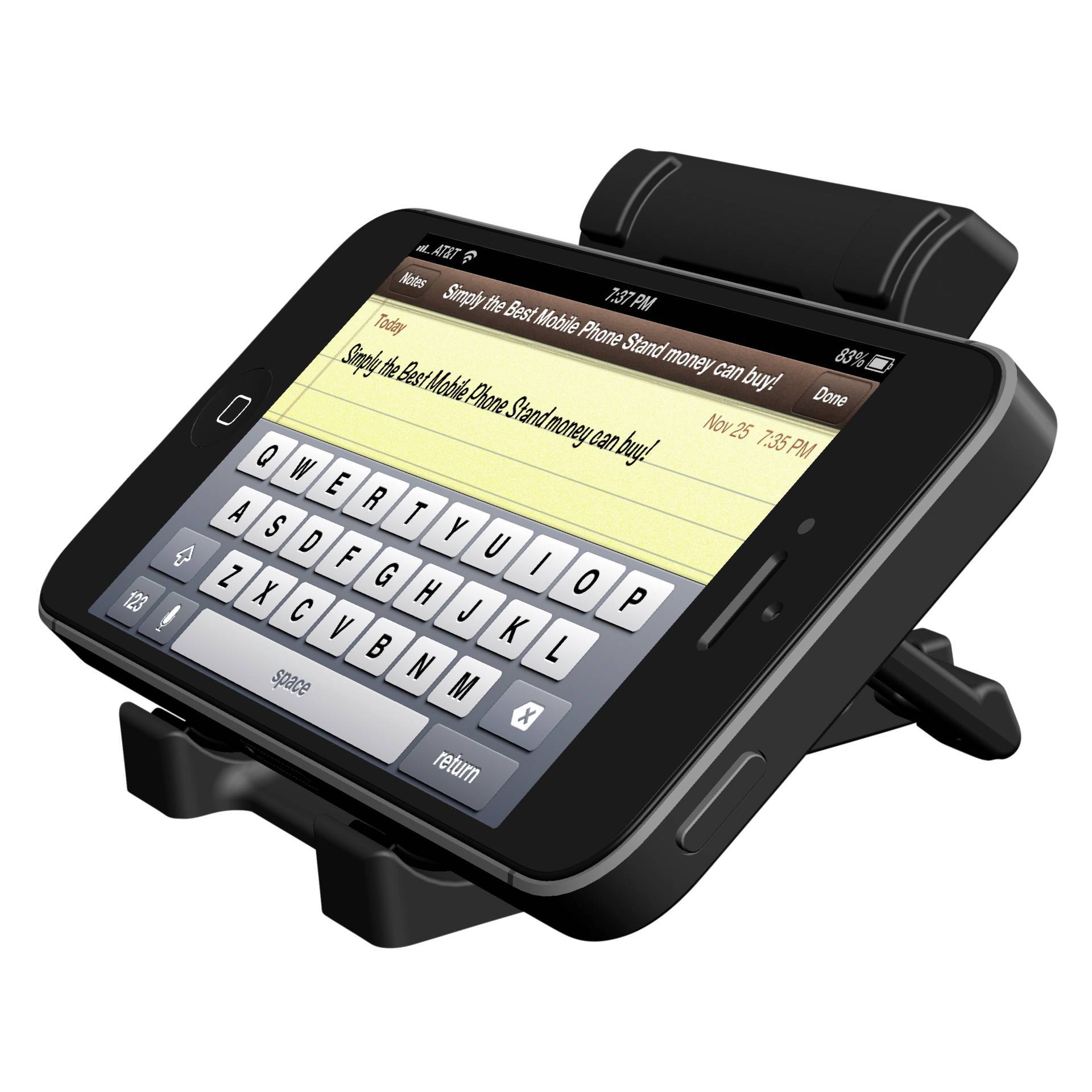 Reflecta 23230, Handy/Smartphone, Passive Halterung, Indoor, Schwarz