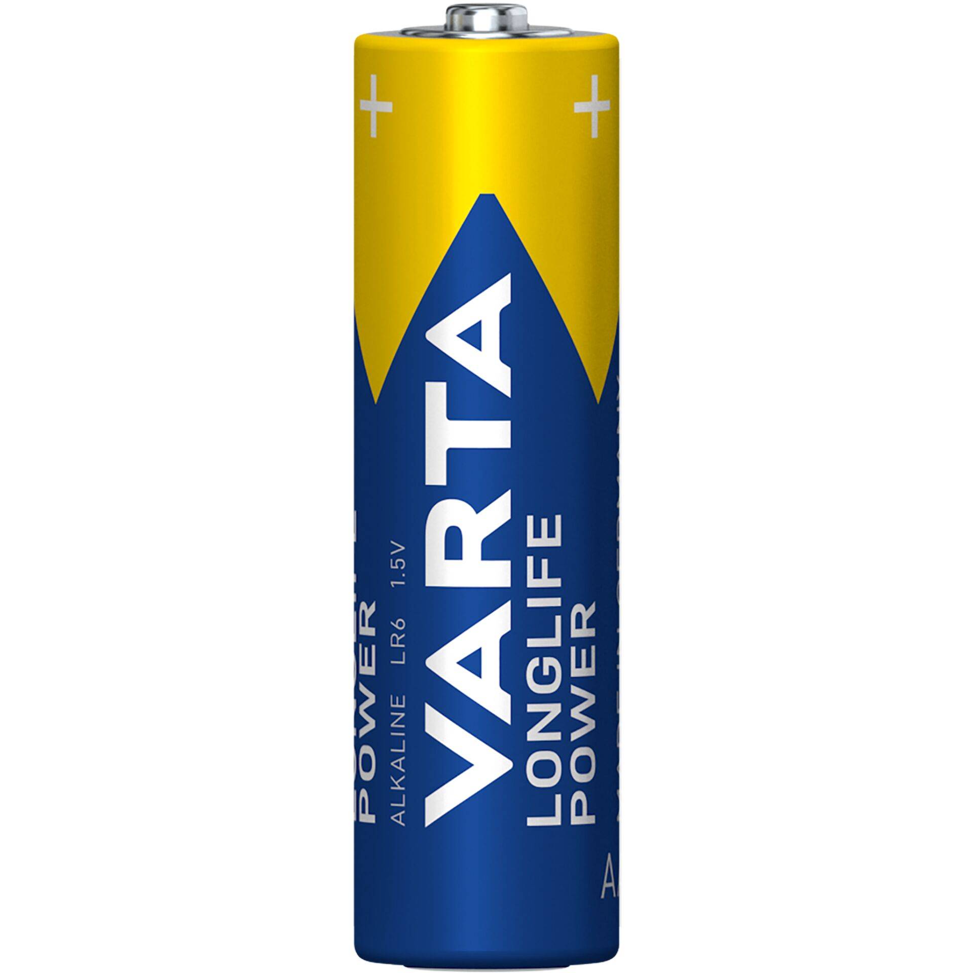 Varta AA Batterien 10 Stück, Longlife Power, 1,5V - Made in
