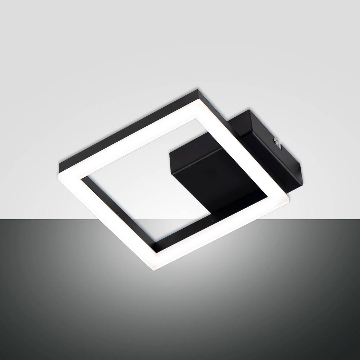 Fabas Luce Bard 3394-24 LED Wand- / Deckenleuchte schwarz