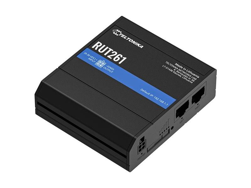 Teltonika RUT261 Cat 6 LTE Router - Router - 0,3 Gbps