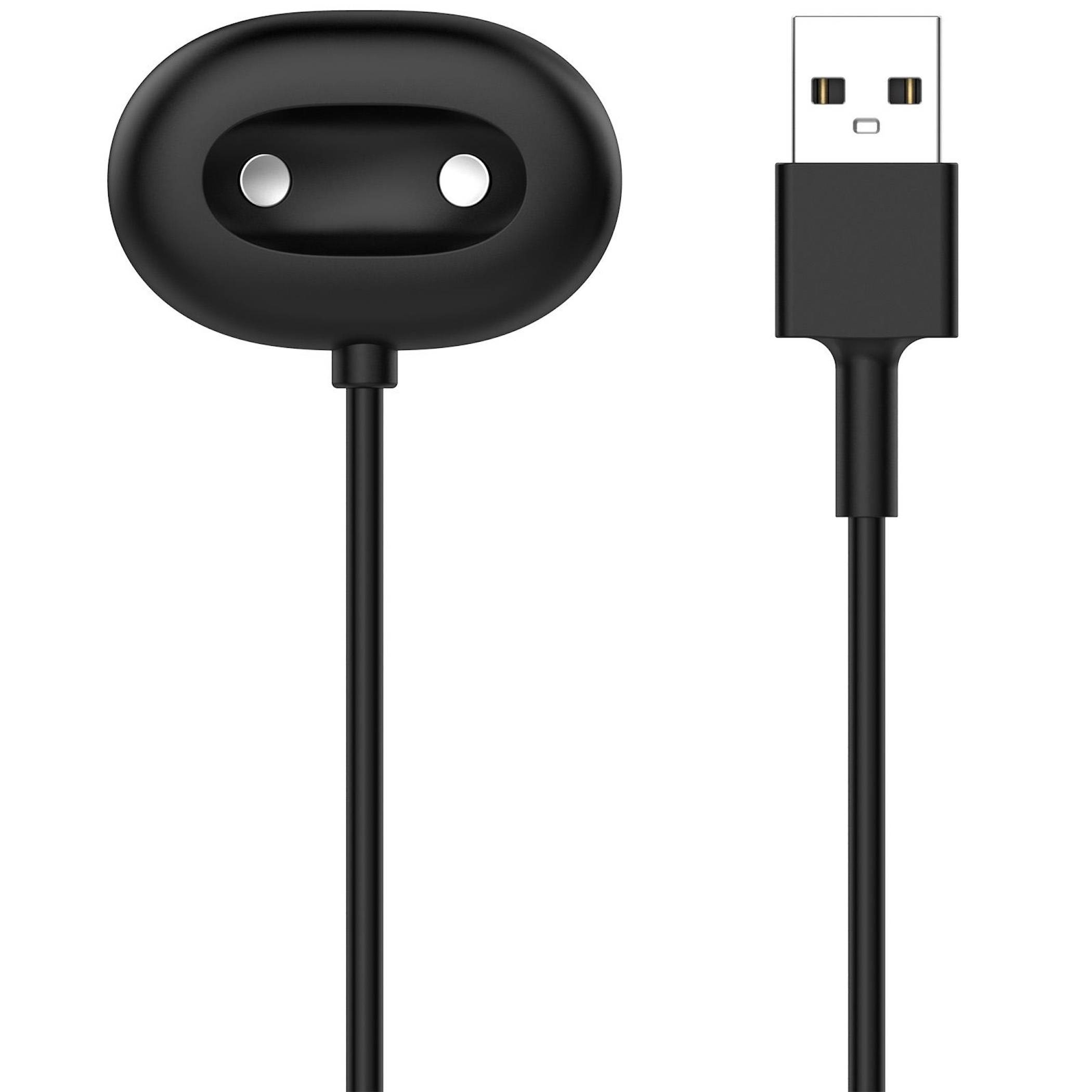 Ladekabel für Google Pixel Watch 4 USB A magnetisch mit Ladebase 1 Meter Schwarz