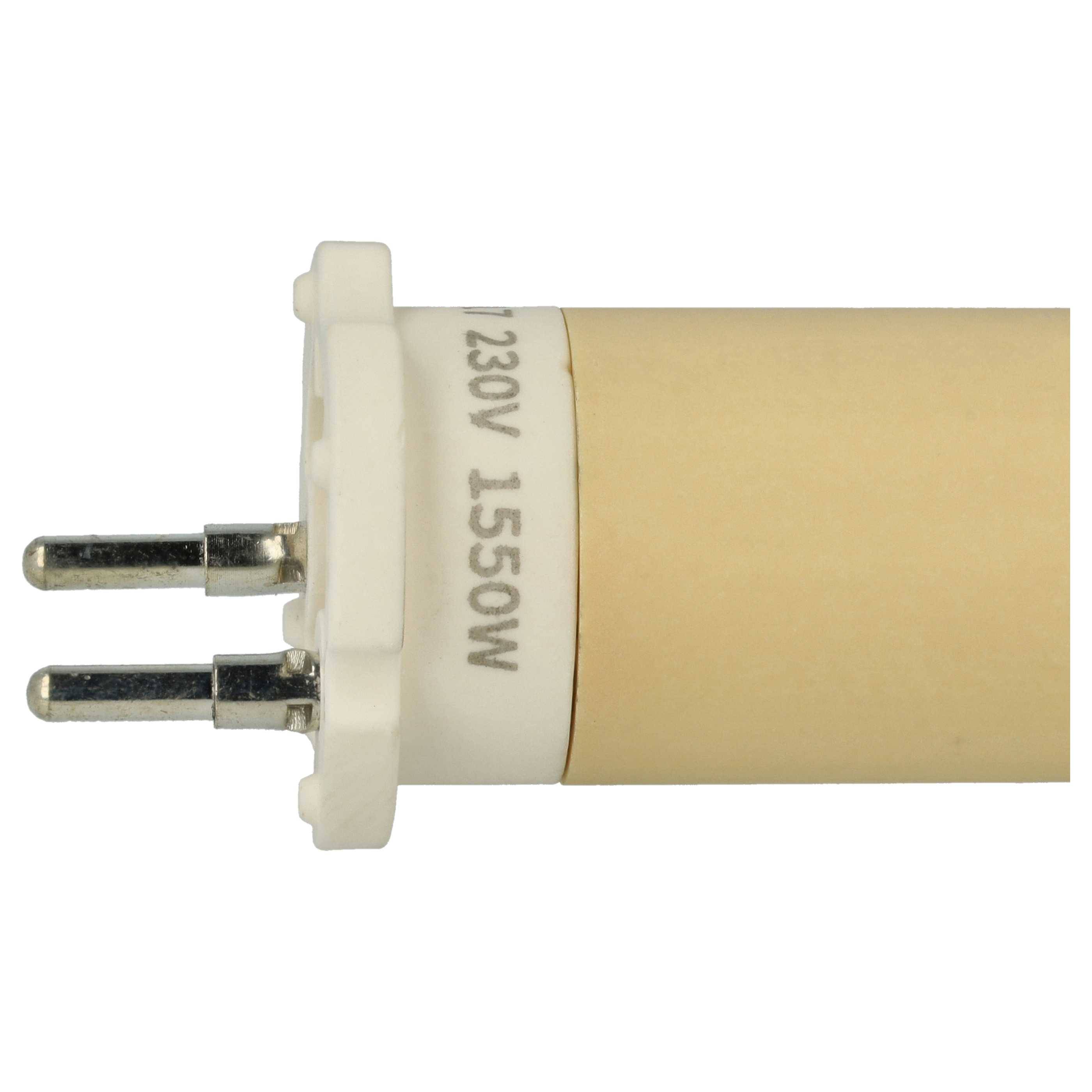 vhbw 3x Heizelement kompatibel mit Leister Igniter BM4 Heißluftschweißpistole - 1550 W, Keramik Heizkern, 2,6 x 9,1 cm