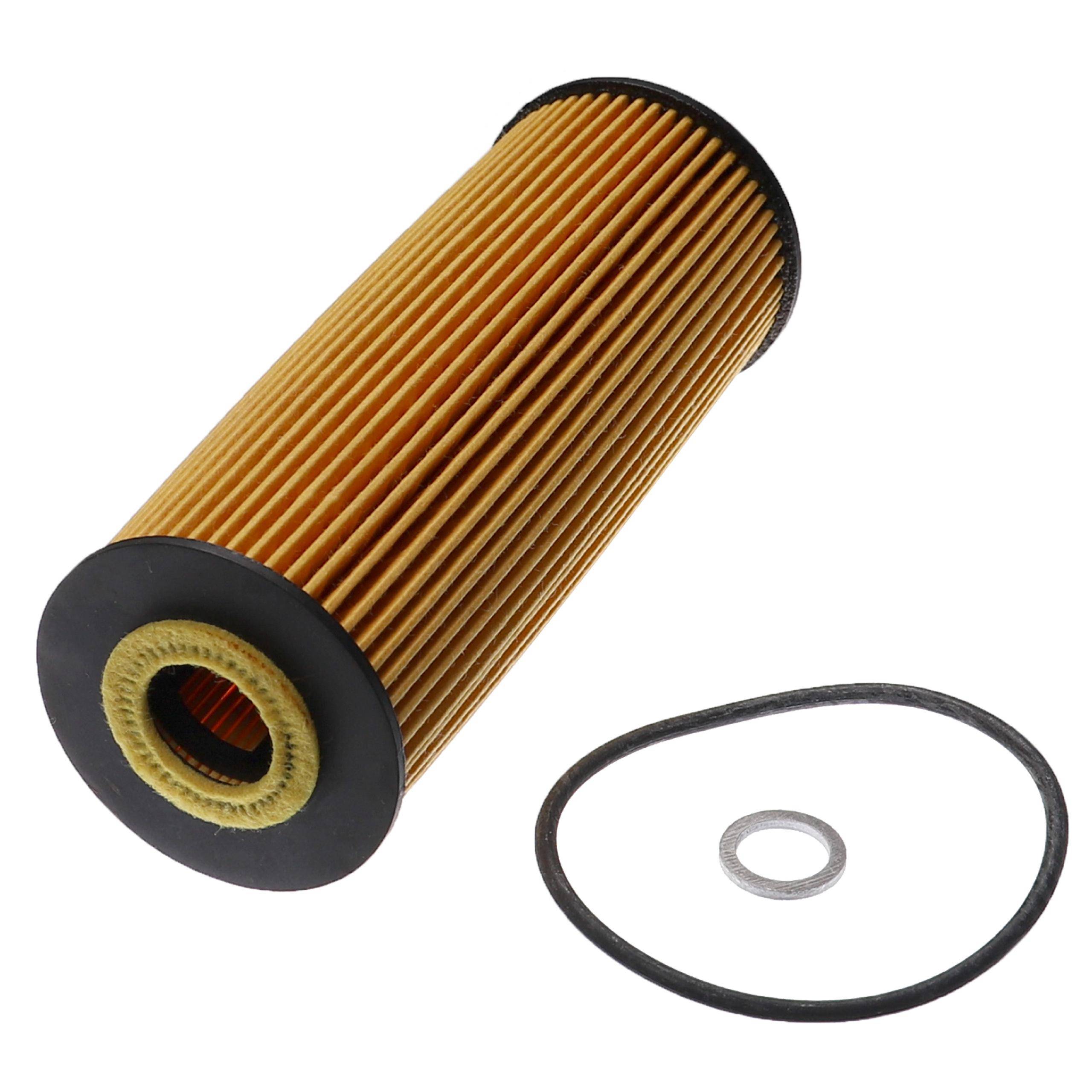 vhbw Ölfilter kompatibel mit Mercedes-Benz SLK 1996/09-2000/03 R170 230 Kompressor 2295 ccm 142 KW 193 PS KFZ