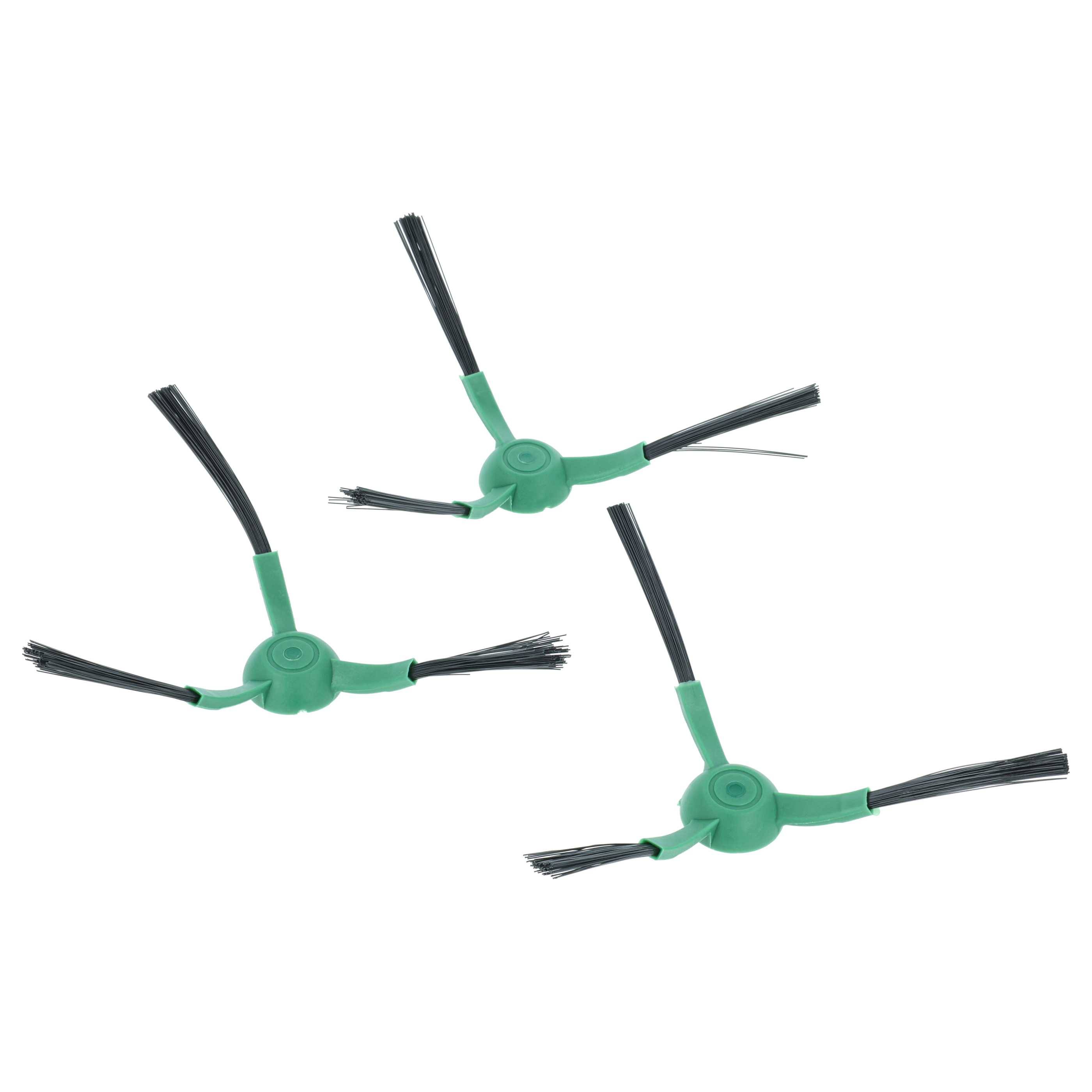 vhbw 3x Seitenbürste kompatibel mit iRobot Roomba Combo 405, 505, 115, 105, 205, 2 Saugroboter - Reinigungsbürsten Set
