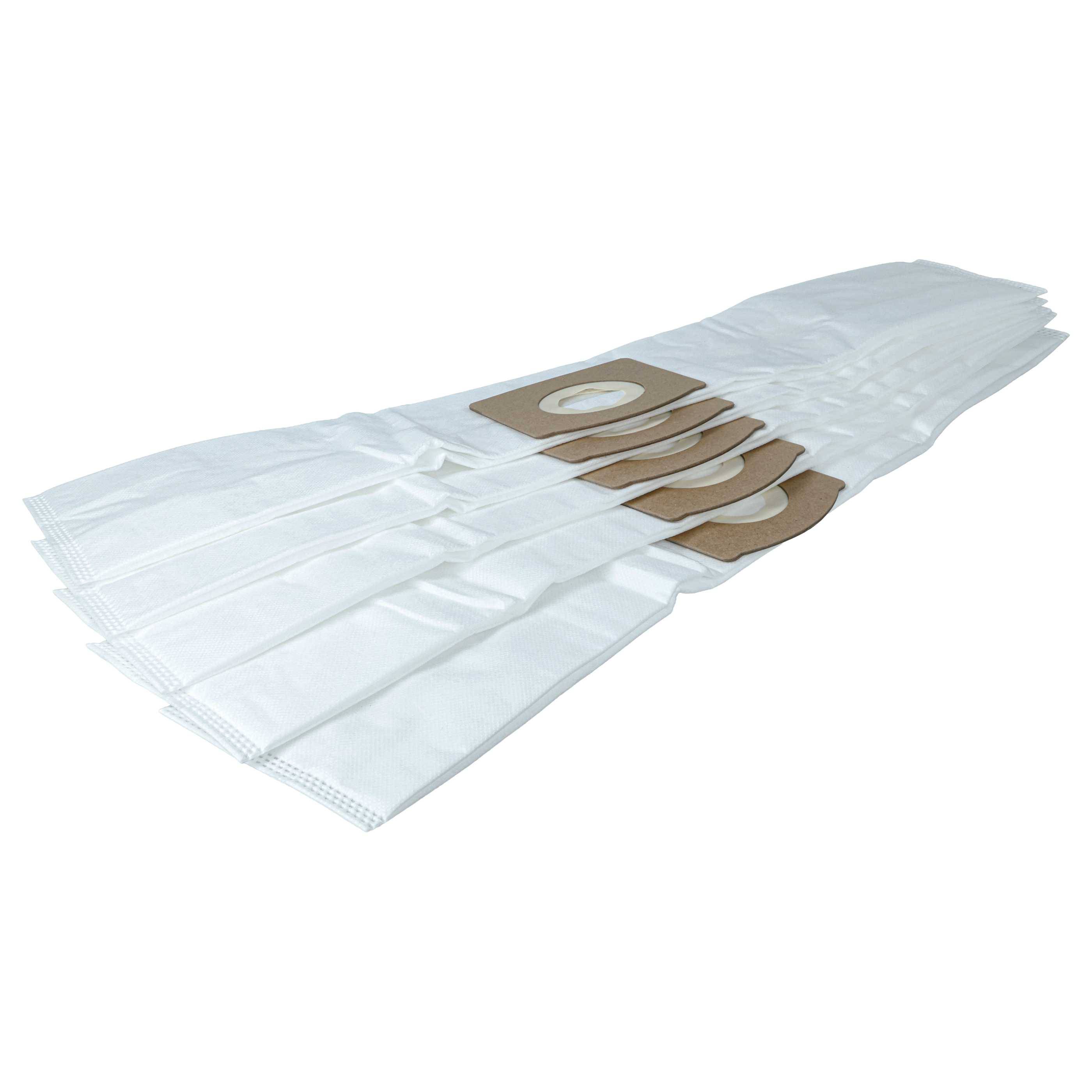 vhbw 5x Staubbeutel Ersatz für Kärcher 2.863-297.0, KFI 117, 2.863-325.0 für Staubsauger - 55cm x 11cm Weiß
