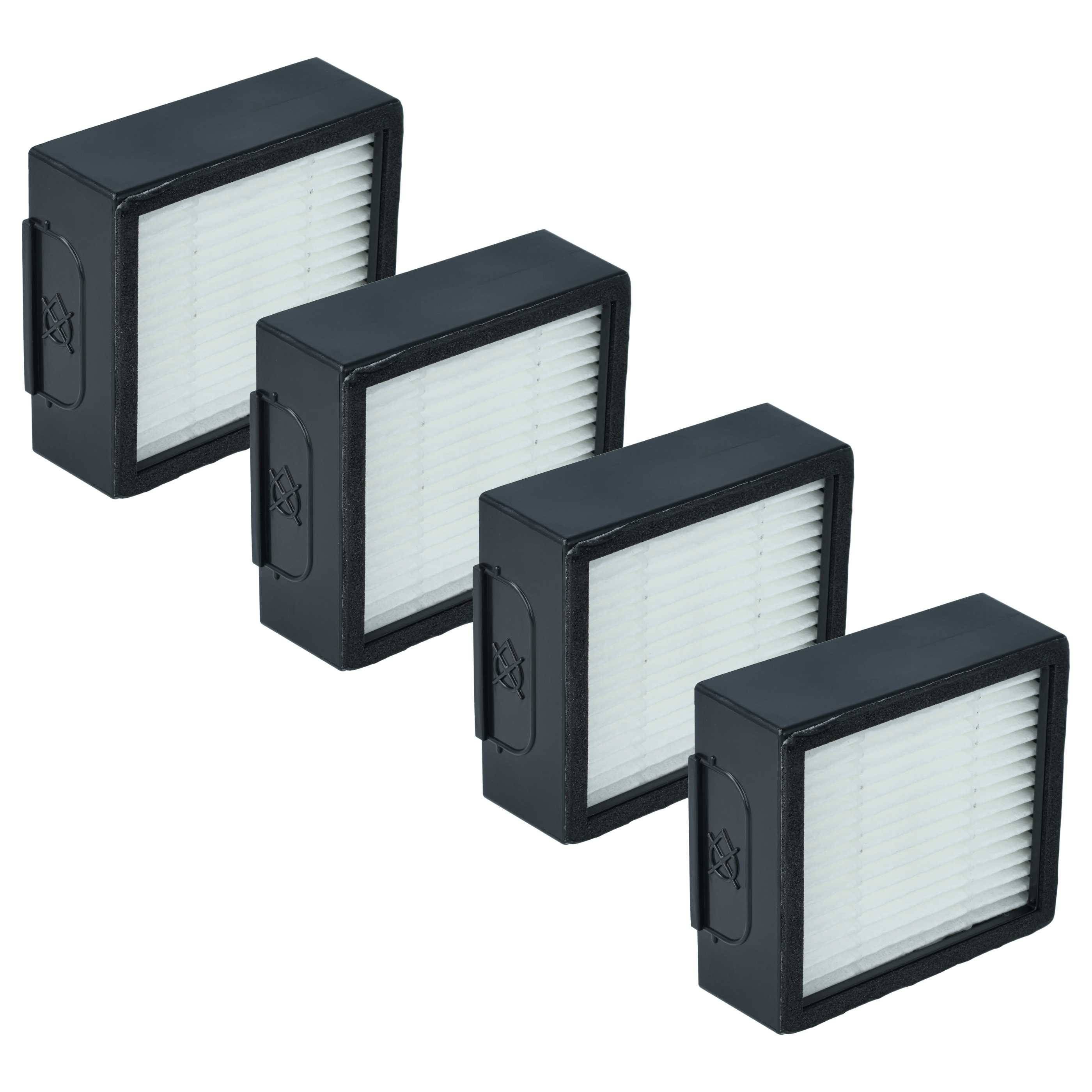 vhbw 4x HEPA-Filter kompatibel mit iRobot Roomba Combo 10Max | J9+, J7+, J7 Saugroboter - Luftfilter