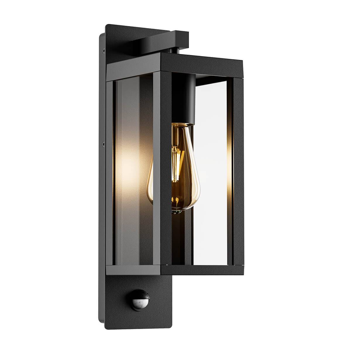 LCD Außenleuchten 5185/5186 Wandleuchte mit Bewegungsmelder, graphit