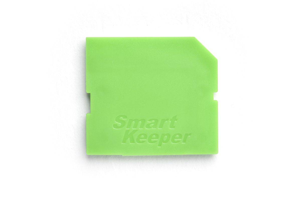 SMART KEEPER - Mini""SD Port"" Blocker grün 4 Stk.+Key
