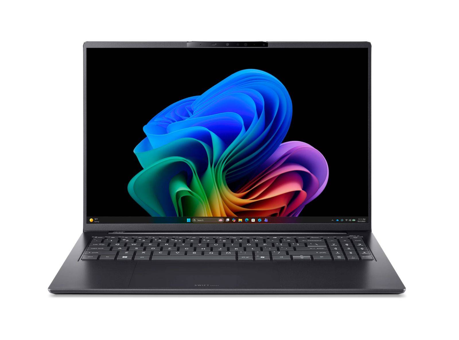 Acer Swift Go 16 AI SFG16-I71 - 180°-Scharnierdesign - Intel Core Ultra 9 386H / 2.1 GHz - Evo - Win 11 Home - Intel Gra