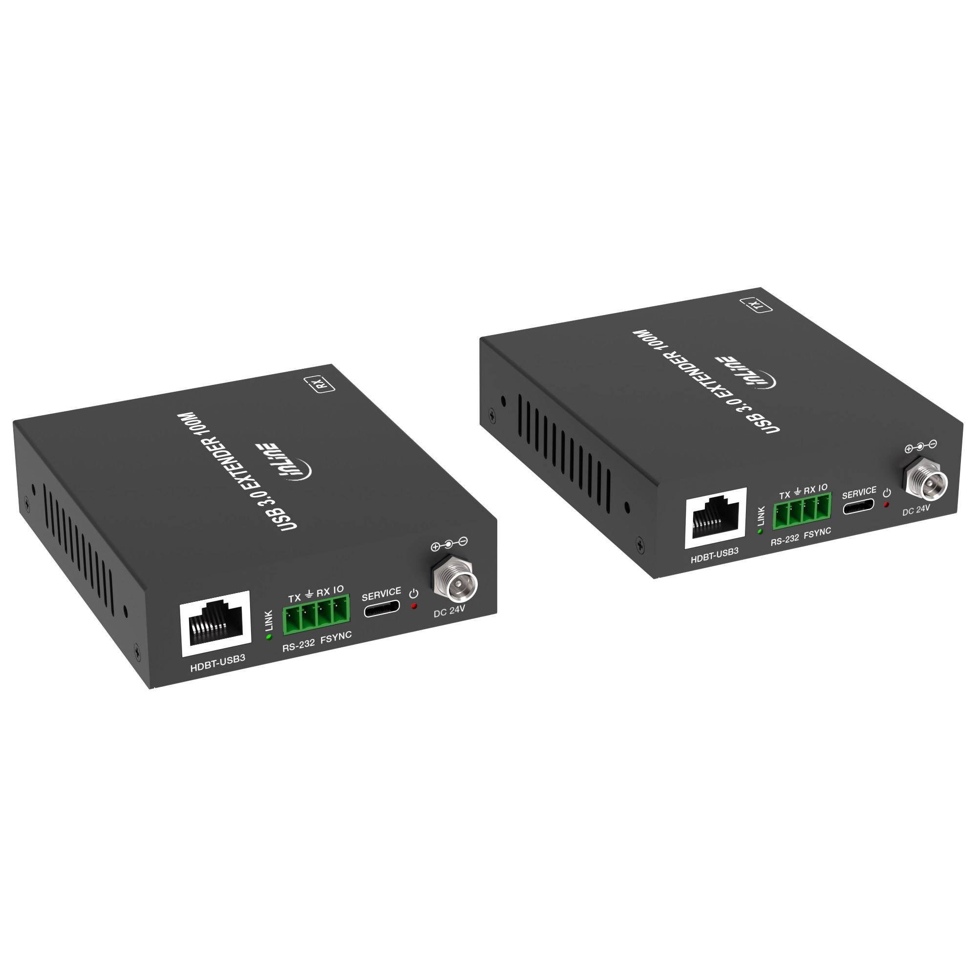 USB Extender - Cat.6 - USB 3.2 - 100m - Set