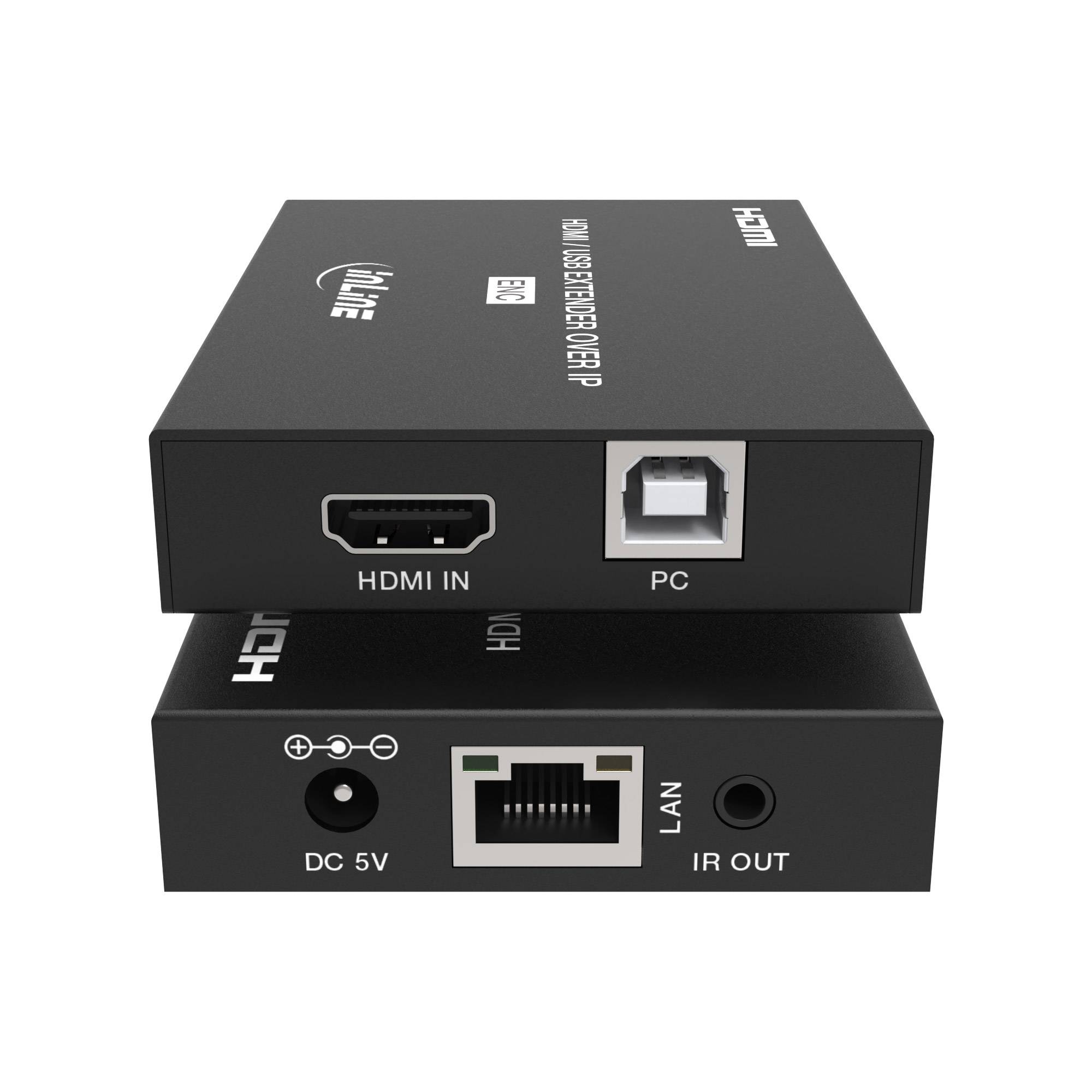 KVM Extender over IP - HDMI Full-HD - 150m - Set