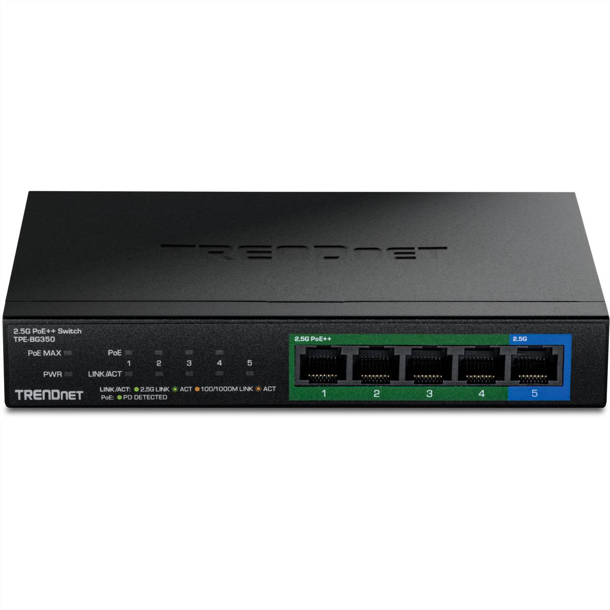 TrendNet TPE-BG350 5-Port 2.5G Switch PoE++