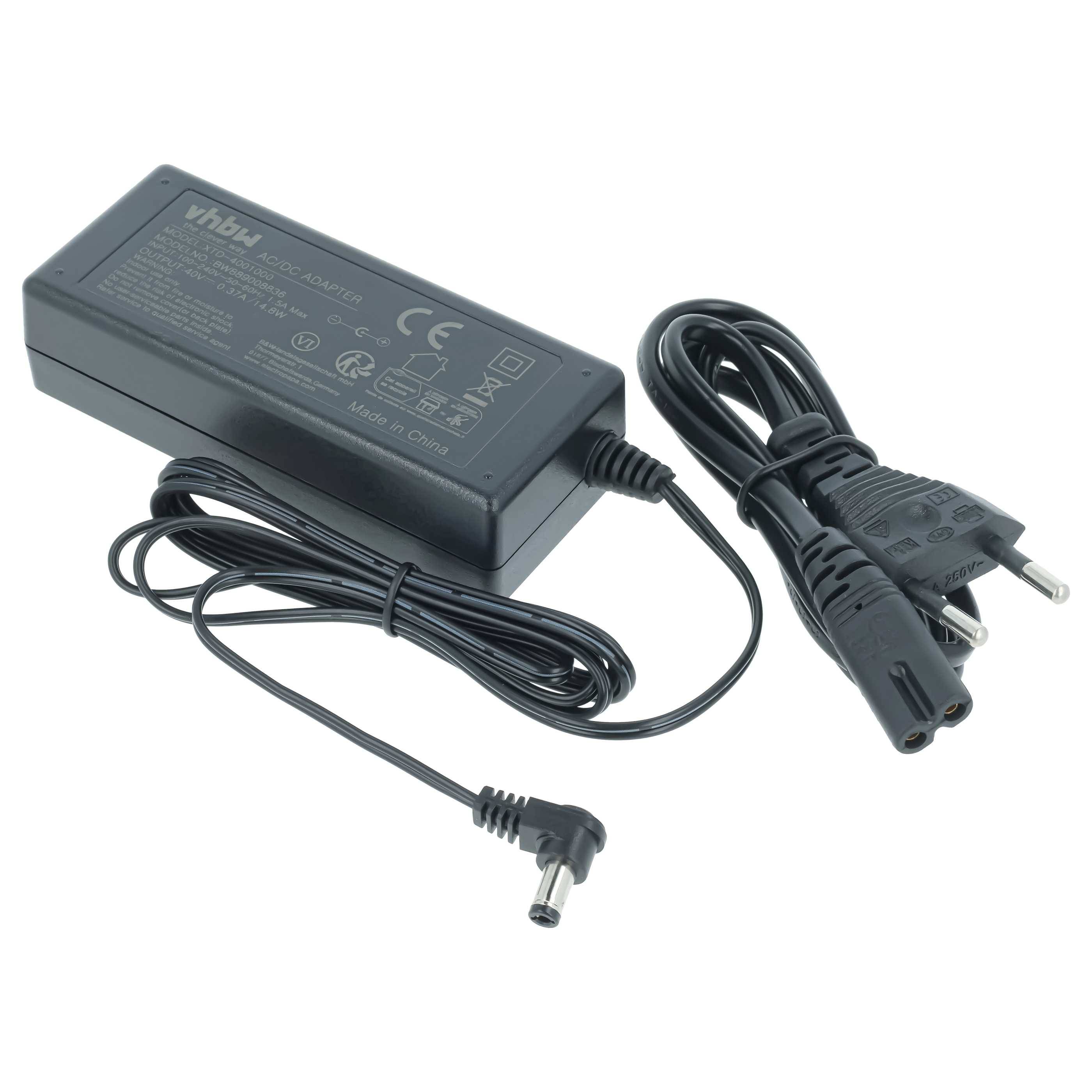 vhbw Netzteil Ersatz für COMpact 55048 für Festnetz-Telefon, Haustelefon - 243 cm