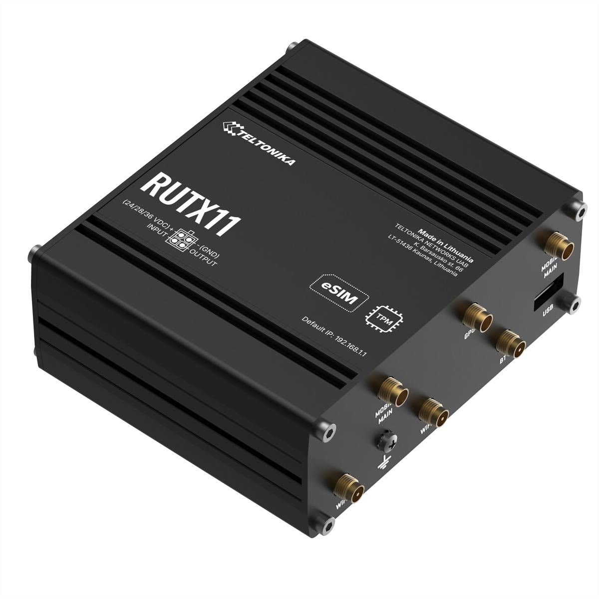 Teltonika RUTX11 4G Router eSIM Industrial Networking WLAN-Router