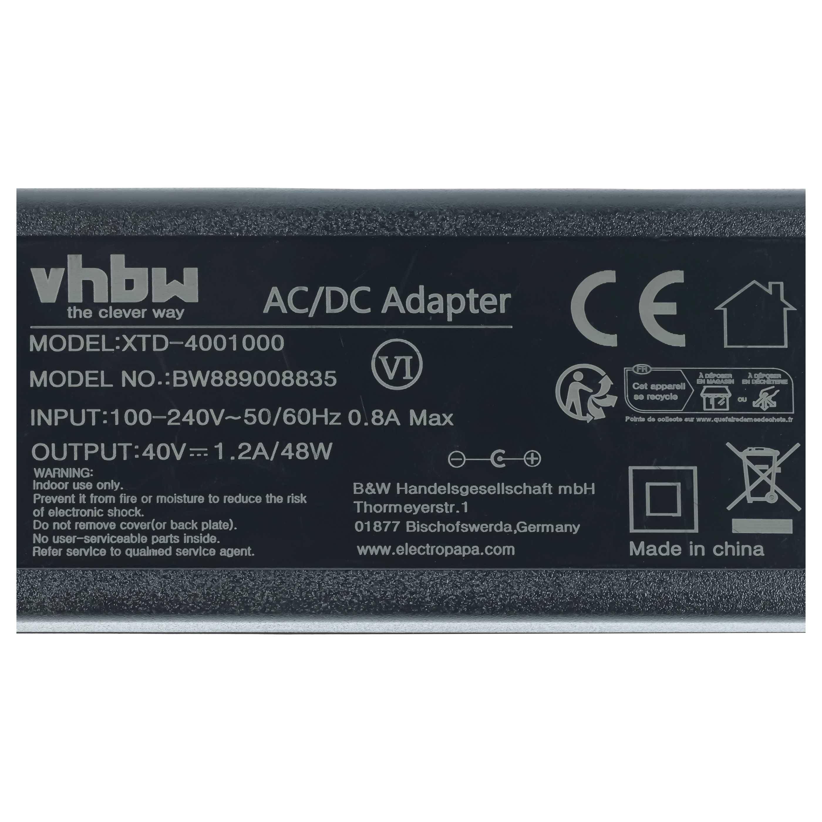 vhbw Netzteil Ersatz für COMpact 55011 für Festnetz-Telefon, Haustelefon - 116 cm