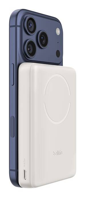 Belkin BoostCharge - Powerbank - dünn - 10000 mAh - 7.5 watt - Fast Charge - 2 Ausgabeanschlussstellen (USB-C)