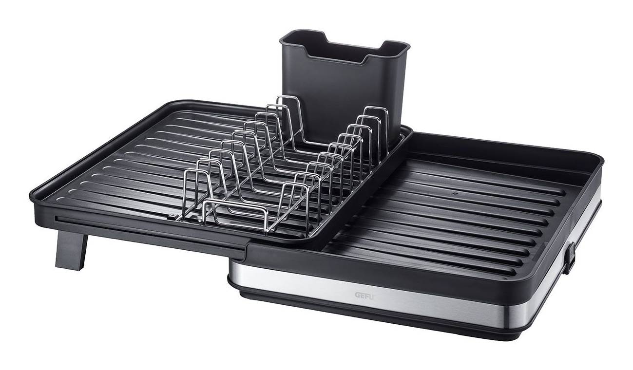 GEFU SMARTLINE, Schwarz, Kunststoff, Edelstahl, 1 Stück(e), 305 mm, 360 mm, 180 mm