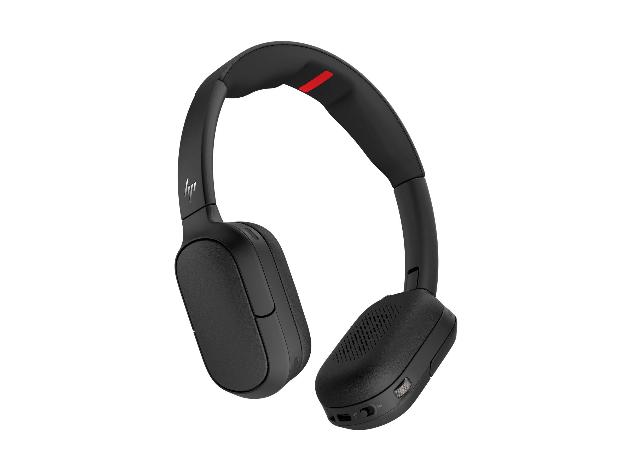Poly HP Focus 625 Headset On-Ear Bluetooth kabellos aktive Rauschunterdrückung USB-C über Bluetooth-Adapter Schwarz