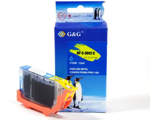 G&G Patrone kompatibel Canon CLI-42C/6385B001 Cyan Multimedia-Technik Patronen