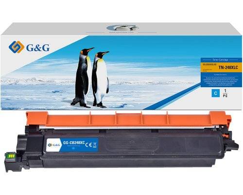 G&G | Ninestar G&G NT-CB248C-B-S1, 1200 Seiten, Cyan, 1 Stück(e)