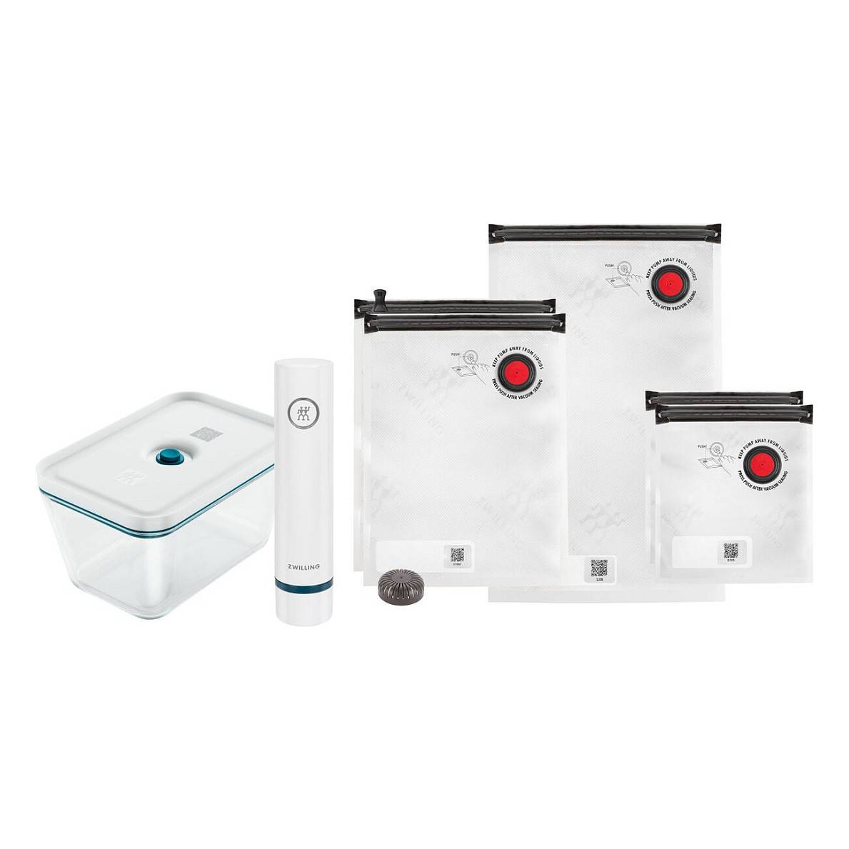 ZWILLING 36815-019-0, Blau, Vakuum-Dichtung, Tasten, 110 - 240 V, Bisphenol A (BPA), 1,59 kg