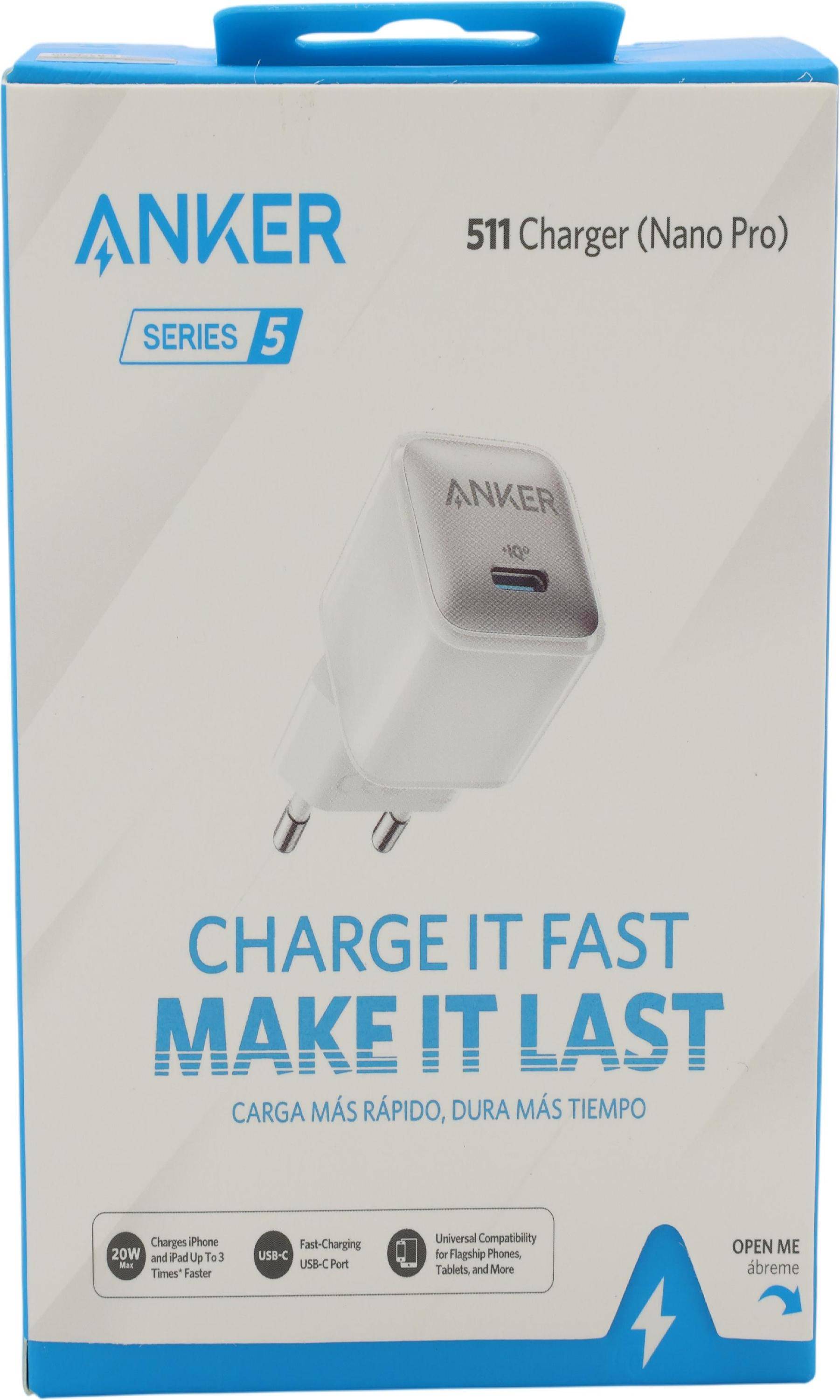 Nano USB C Ladegeraet PIQ 3.0 Kompaktes Netzteil white - PC-/Server Netzteil - 2