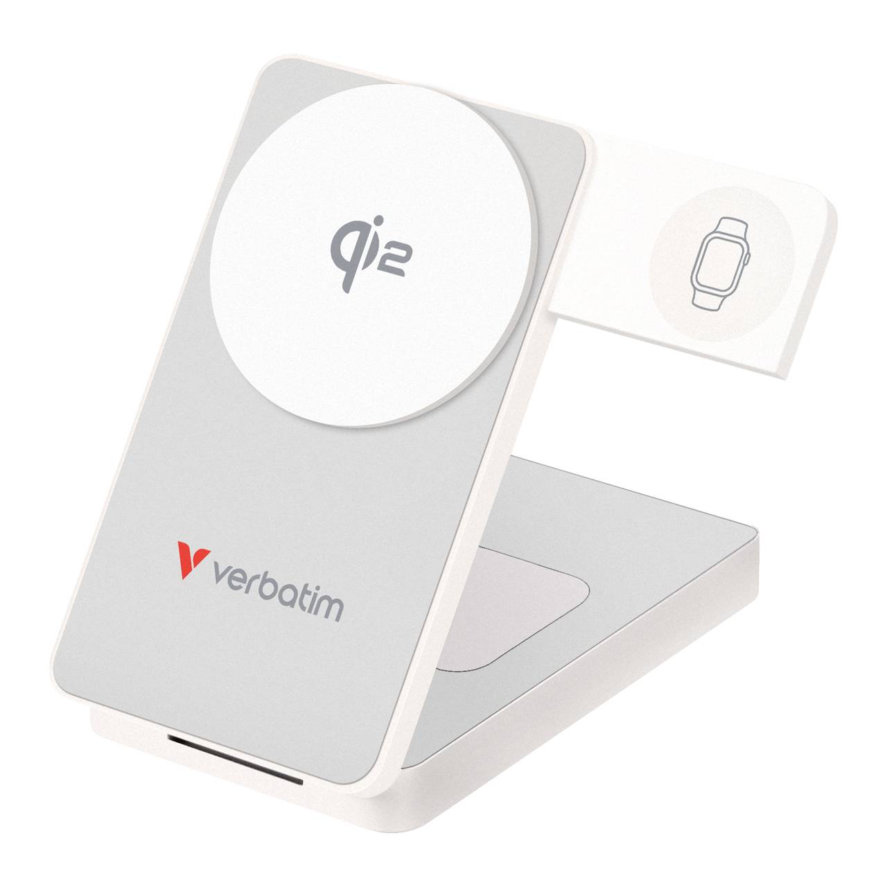 Verbatim Charge´n´Go Qi2 Power Bank 10000 mAh white Multimedia-Technik Powerbanks