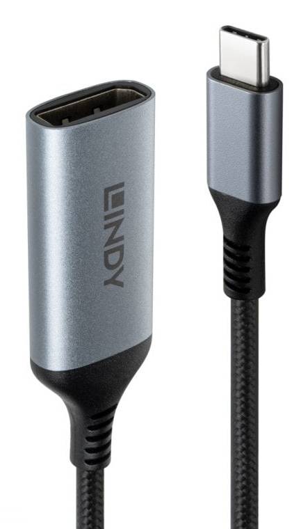43426, 0,15 m, USB Typ-C, DisplayPort, Stecker, Buchse, Gerade