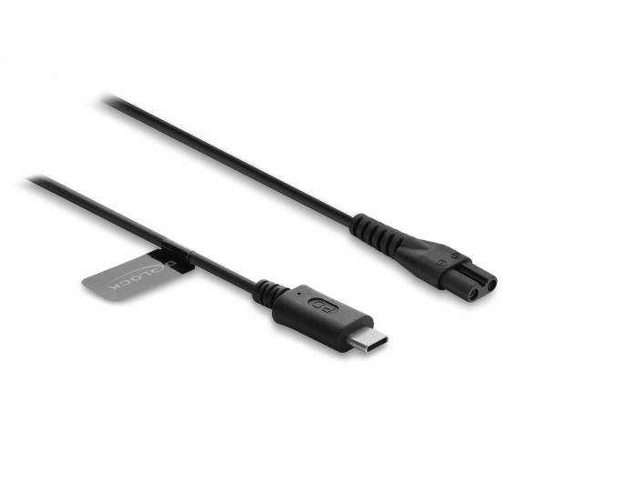 Delock USB Type-C™ Ladekabel 5 V für Elektrorasierer kompatibel mit MANSCAPED
