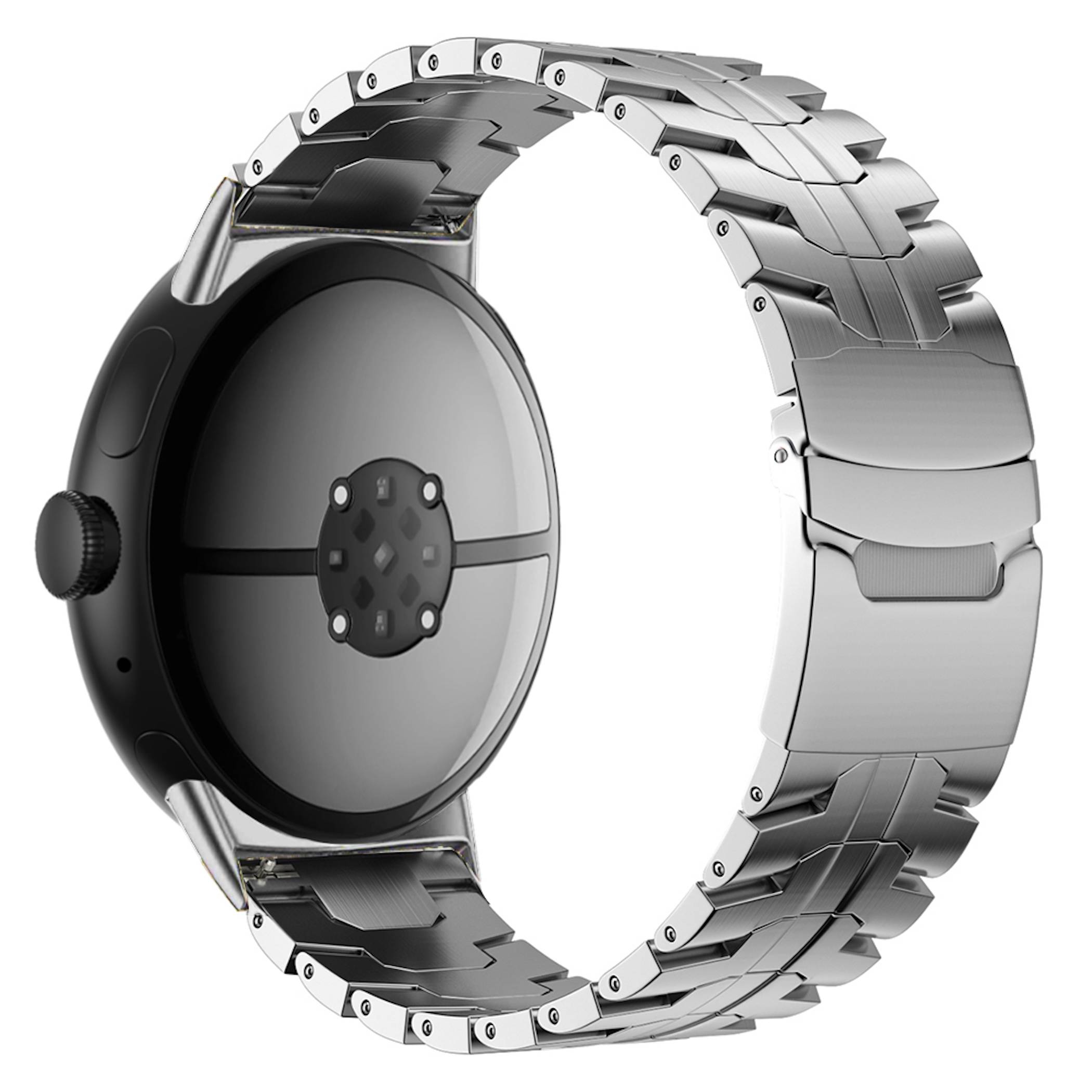 Smart Armband Titan-Legierung Stahl Verschluss für Google Pixel Watch 4 + 3 45mm