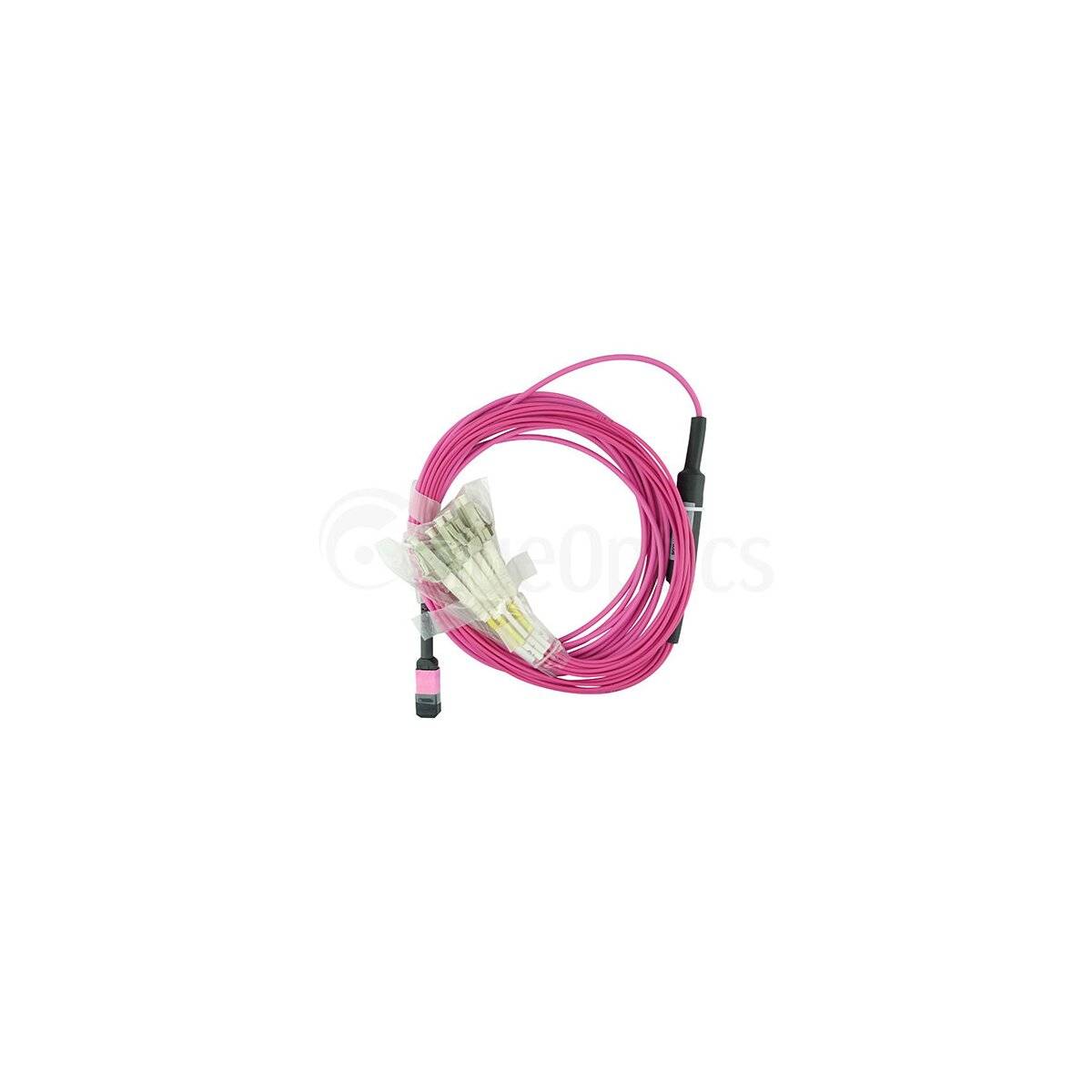 BlueOptics Corning HE67908QPH-KB015M MPO-4xLC Multi-mode OM4 Patchkabel 15 Meter