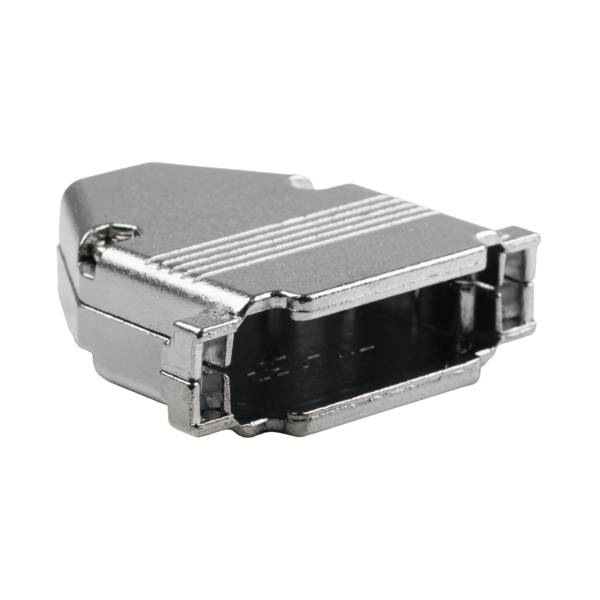 Vollmetallhaube E-GP25G, mit Zugentlastung Multimedia Serielle und Paralelle Kabel und Adapter D Sub