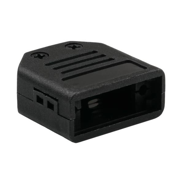 Flip-Top Haube schwarz 9polig Multimedia Serielle und Paralelle Kabel und Adapter D Sub