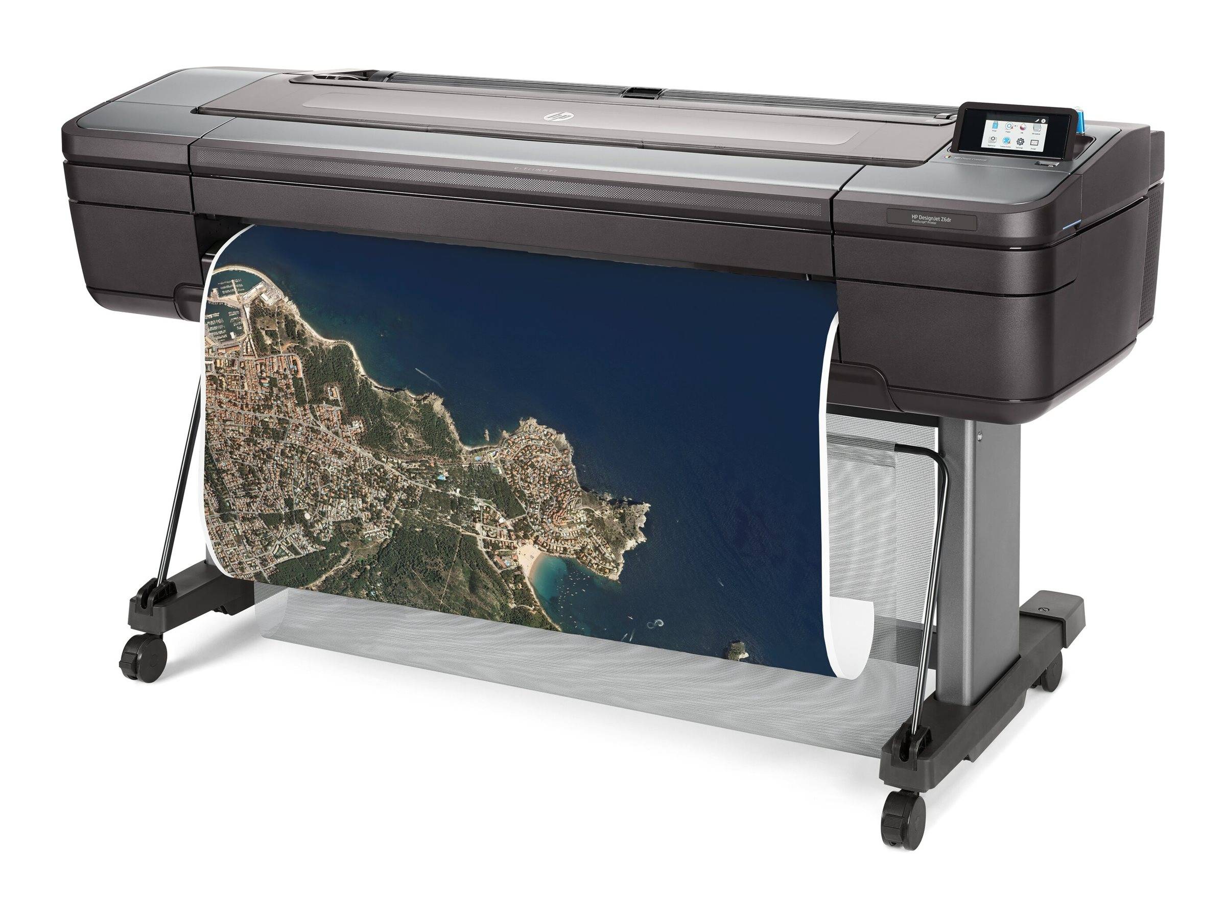 HP DesignJet Z6 PostScript - 1118 mm (44") Großformatdrucker - Farbe - Tintenstrahl - Rolle (111,8 cm)