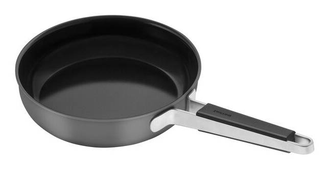 ZWILLING 1028816, Rund, Allzweckpfanne, Schwarz, Grau, Keramik, Edelstahl, China