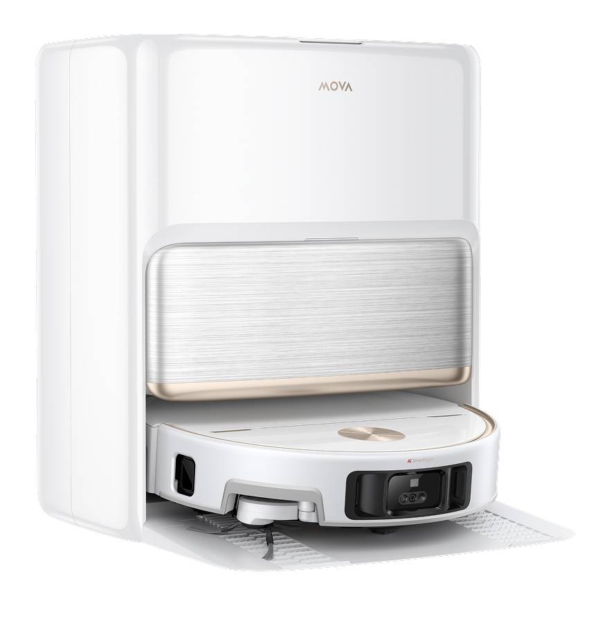 MOVA V70 Ultra Complete, Beutellos, Weiß, Rund, Ladend, Purification, Mop washing, 4 l, 3.5 l
