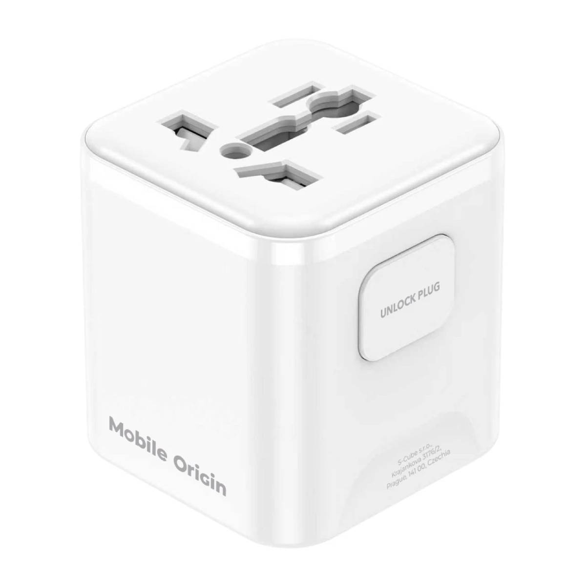 MOBILE ORIGIN MO-UTRA-PW30-WHT, Universal, Universal, Gerade, Gerade, 100 - 250 V, 50/60 Hz